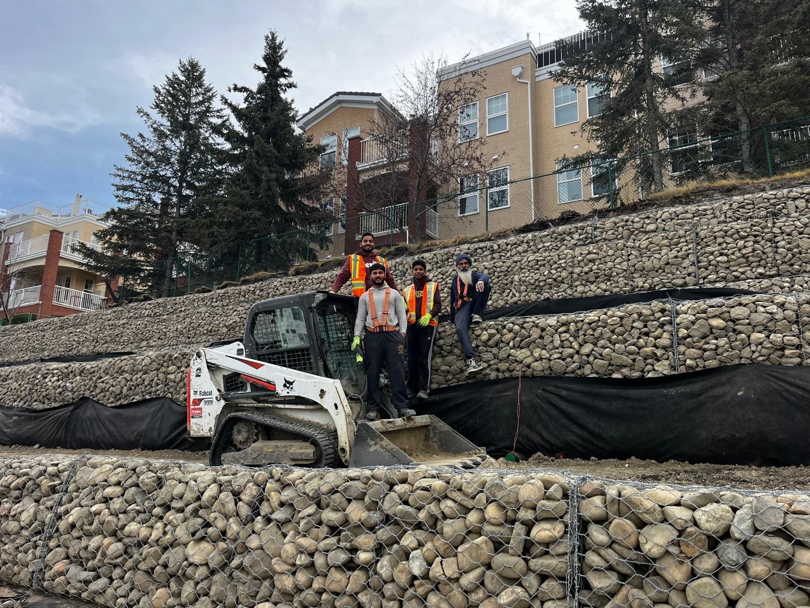 River City Grading Team at Work